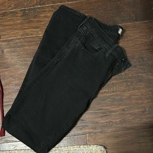 Madewell roadtripped size 27 washed black color